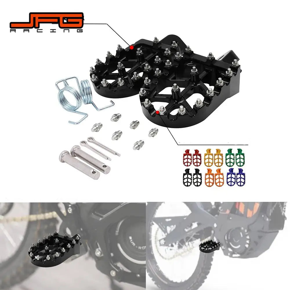 Motorcycle Footpegs Foot Pegs Rests Pedals Footrests for Surron Sur-Ron Light Bee Lightbee Electric Dirt Bike