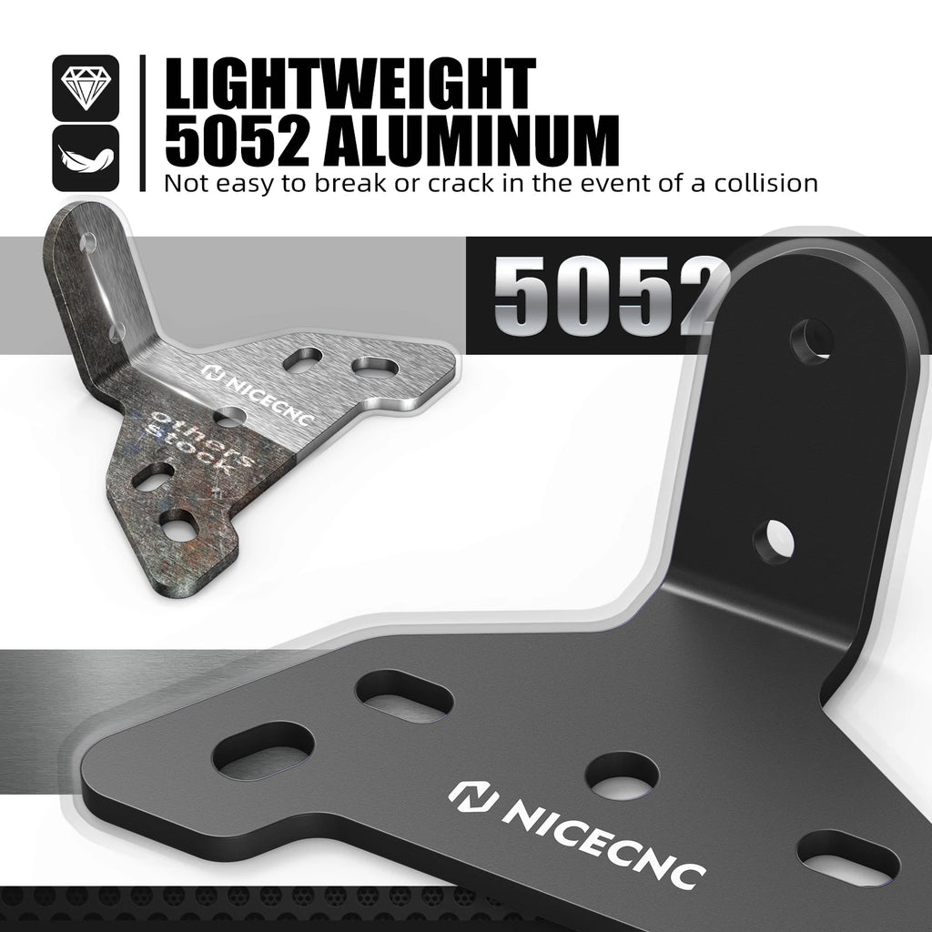 for Surron Light Bee X S L1E 2024 2025 Segway X160 X260 Stail Light Mounting Bracket Licence Plate Holder Electric Bike