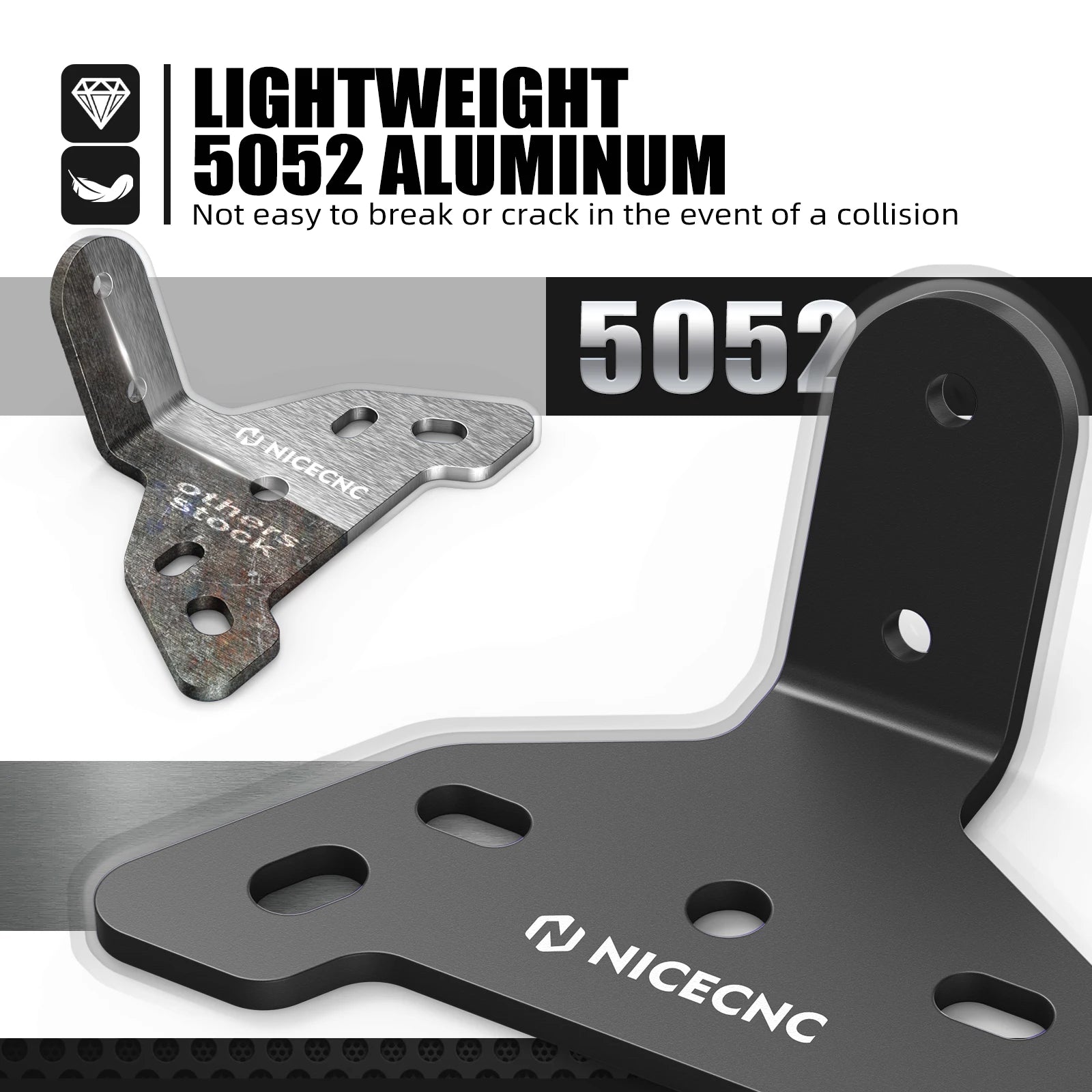 for Surron Light Bee X S L1E 2024 2025 Segway X160 X260 Stail Light Mounting Bracket Licence Plate Holder Electric Bike