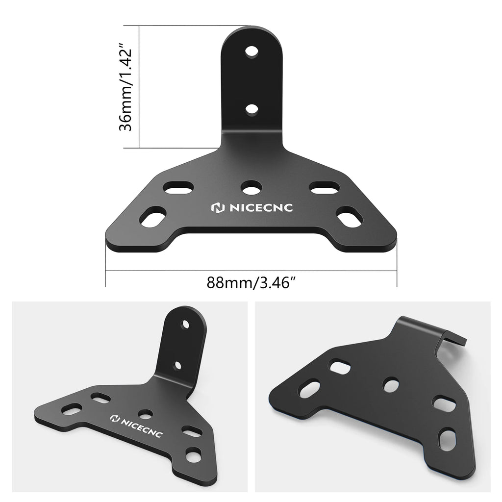 for Surron Light Bee X S L1E 2024 2025 Segway X160 X260 Stail Light Mounting Bracket Licence Plate Holder Electric Bike